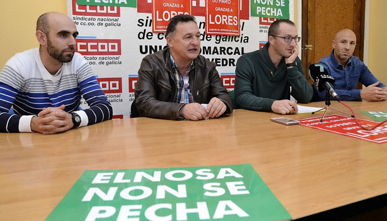 Traballadores de Elnosa tachan de impresentable ao alcalde de Pontevedra e anuncian unha concentración semanal