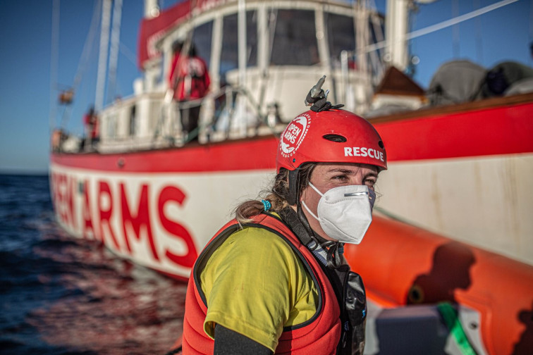 Fátima Sánchez, voluntaria en Open Arms: 