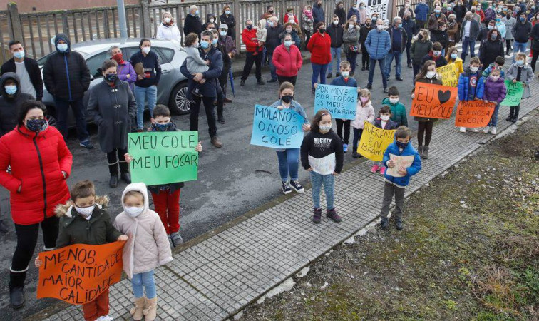 Las ANPAS de Lugo se unen en una campaña digital para evitar el cierre del CEIP Baamonde