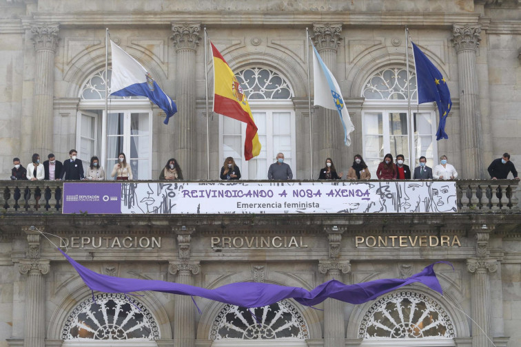 Pancartas por el 8M y la 