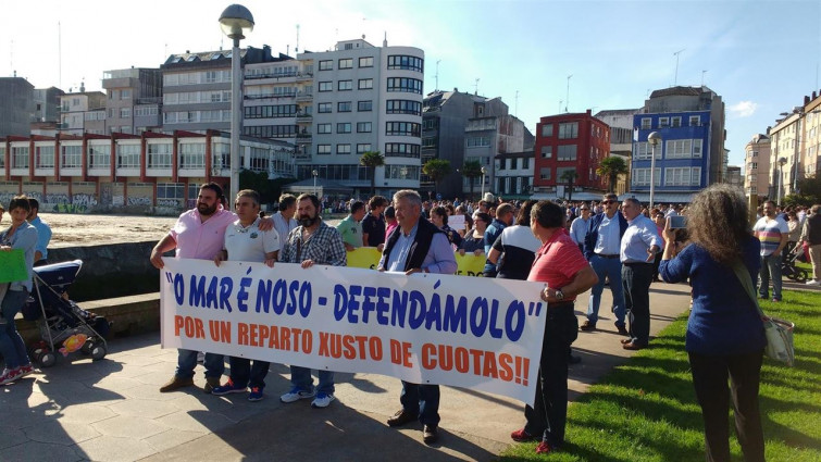 Os mariñeiros do Cerco galego piden unha repartición “xusta” das cotas de peixe