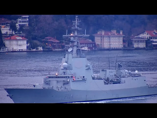 Rusia pone en su punto de mira dialéctico a la fragata Méndez Núñez, con base en Ferrol  (Vídeo)