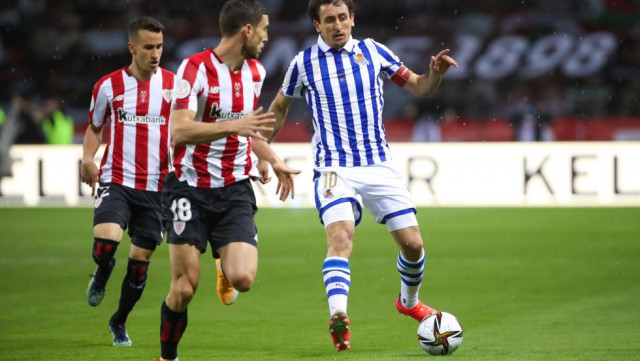 Más de 30 años después la Real Sociedad conquista la Copa del Rey de Fútbol, batiendo al Athletic