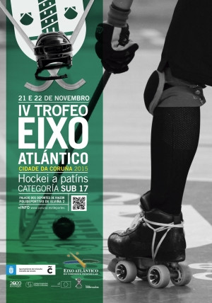 A Coruña acolle o Torneo Eixo Atlántico de Hockei Patíns, esta fin de semana