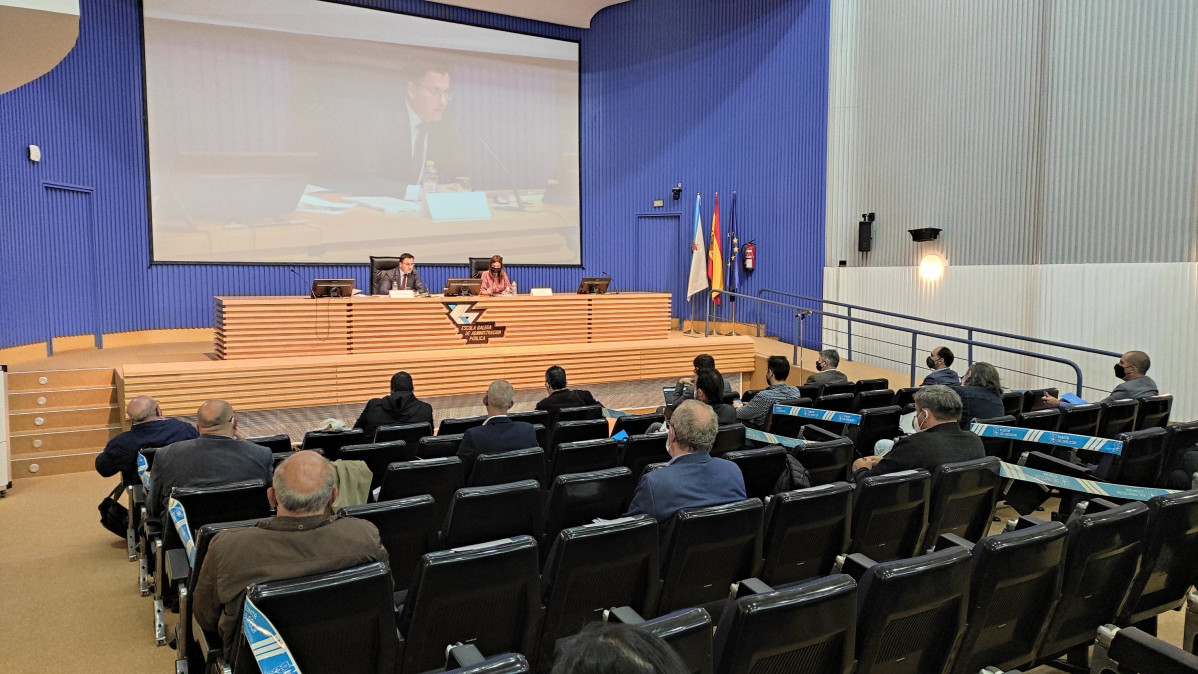 Presentaciu00f3n en la EGAP de la u200b LEI 11 2021, do 14 de maio, de recuperaciu00f3n da terra agraria de Galicia