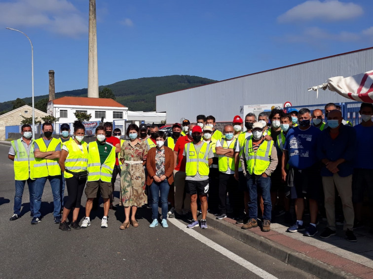 Casi dos semanas ya de huelga indefinida en Imerys Kiln Forniture (IKF)  en A Guarda