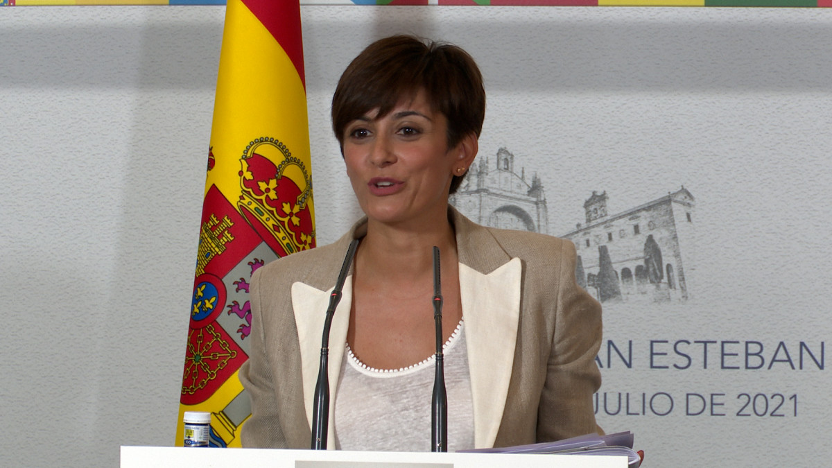 La ministra de Polu00edtica Territorial y portavoz del Gobierno, Isabel Rodru00edguez