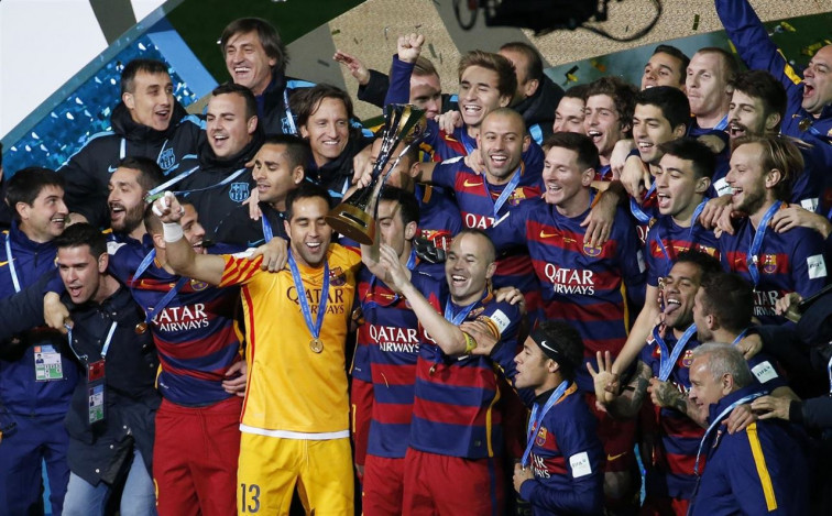 El FC Barcelona, campeón del mundo