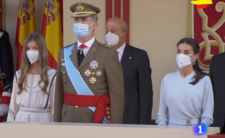 Día de la Hispanidad con la inusual ausencia del presidente de Galicia Feijóo y las ya tradicionales de Cataluña y Euskadi