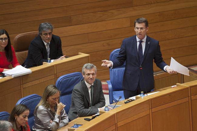 El Parlamento aprueba los presupuestos de la Xunta con el rechazo de toda la oposición