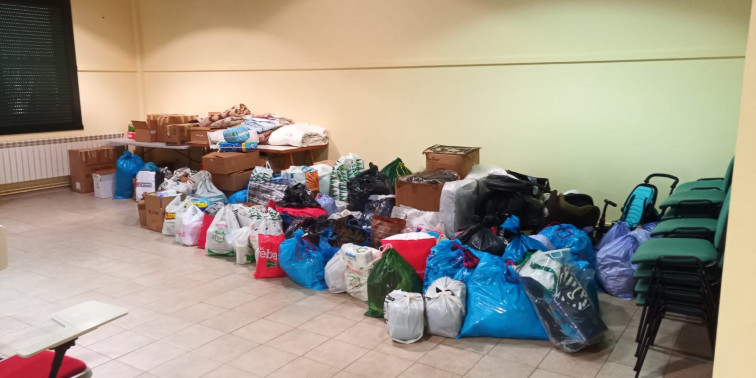 La recogida solidaria del Concello de Culleredo donará 1,5 toneladas de material a los afectados por el volcán de La Palma