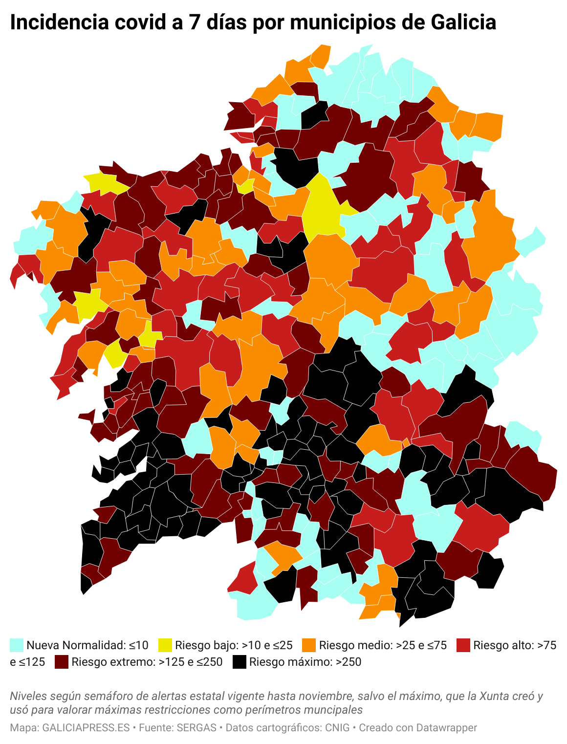 ClElv incidencia covid a 7 d as por municipios de galicia  (8)
