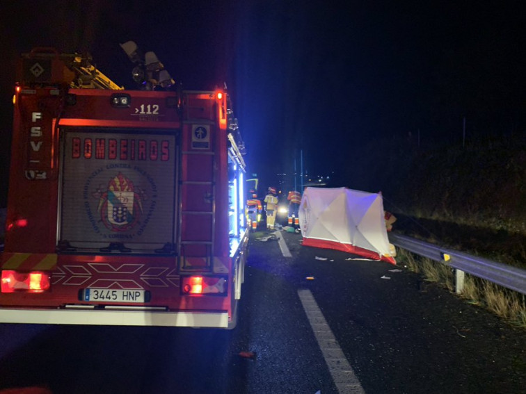 Accidente mortal en Rianxo: fallece una mujer de 52 años en un siniestro con tres vehículos implicados