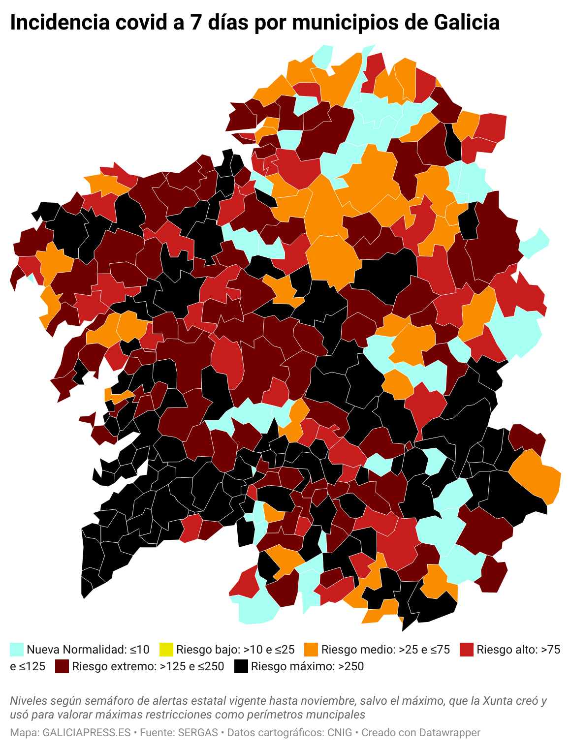 ClElv incidencia covid a 7 d as por municipios de galicia  (10)