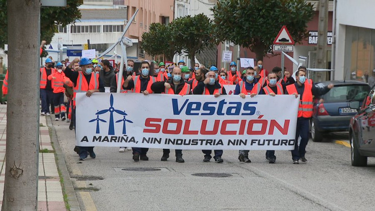 Vestas cierra sus puertas en Viveiro este viernes, pero Industría todavía confía en 