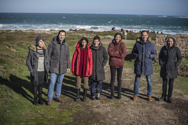 Visita al último día de rodaje de 'Sica', en Camariñas