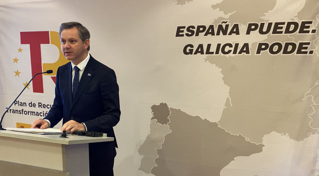 El delegado del Gobierno en Galicia, José Miñones