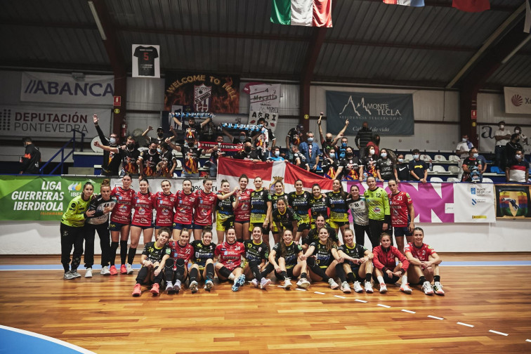 El derbi gallego de balonmano entre el Porriño y Guardés aplazado sin fecha por un brote de coronavirus