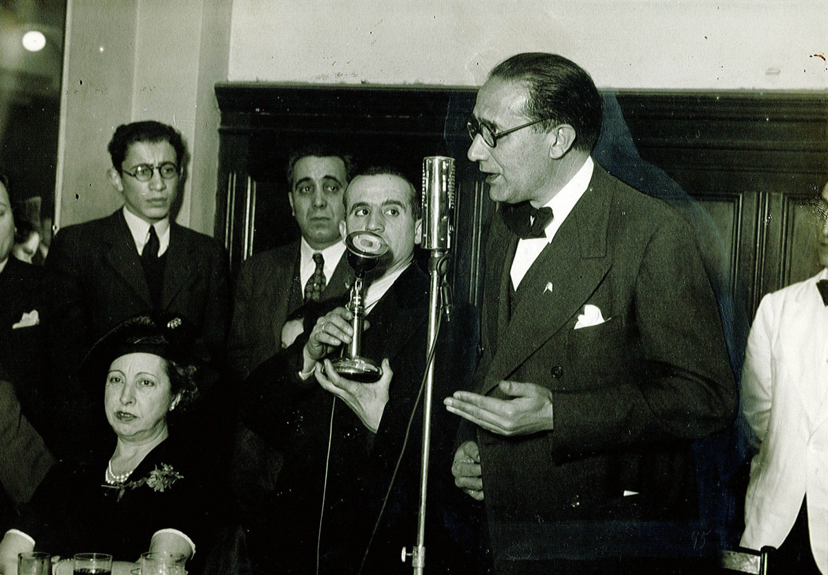 Fotografía incluida en la biografía 'Castelao, Construtor da Nación', de Miguel Anxo Seixas Seoane