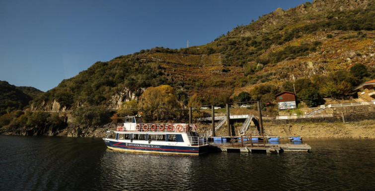 Naturgy concluye las tareas de mantenimiento en el embalse de Os Peares y permite el regreso de los catamaranes