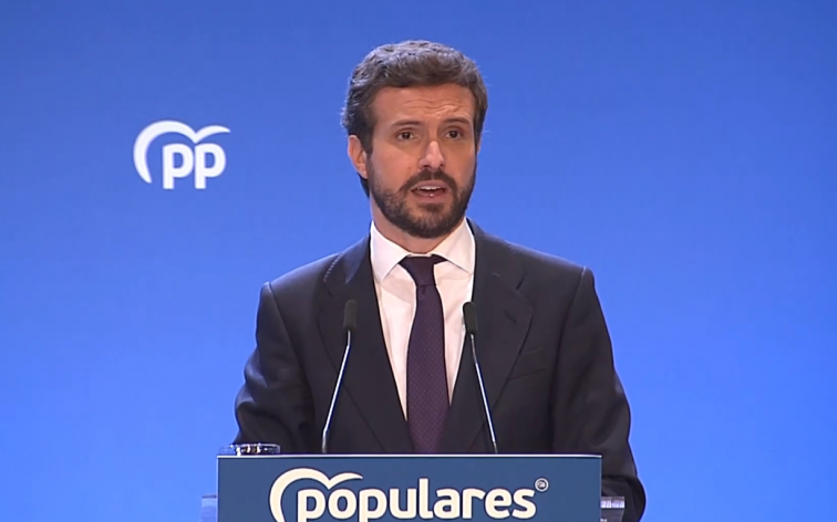 (VÍDEO) Casado se despide de la dirección del PP: 