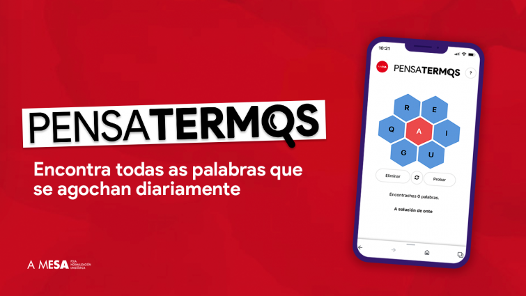 ​Nace ‘Pensatermos’, un juego de A Mesa para fomentar el uso del gallego con diversión