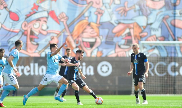 El Celta B elimina al Dépor de la ecuación por el ascenso directo con una 