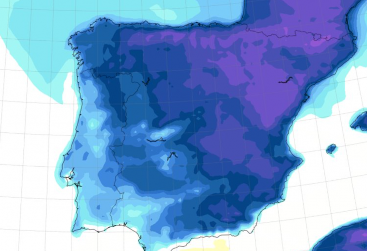 Nieve y temperaturas bajo cero en Galicia en los próximos días por la borrasca 'Ciril', sobre todo el viernes