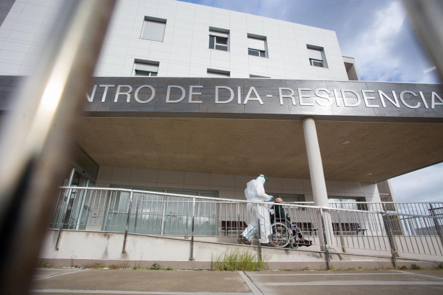 Archivo - Una residencia de mayores en Galicia.