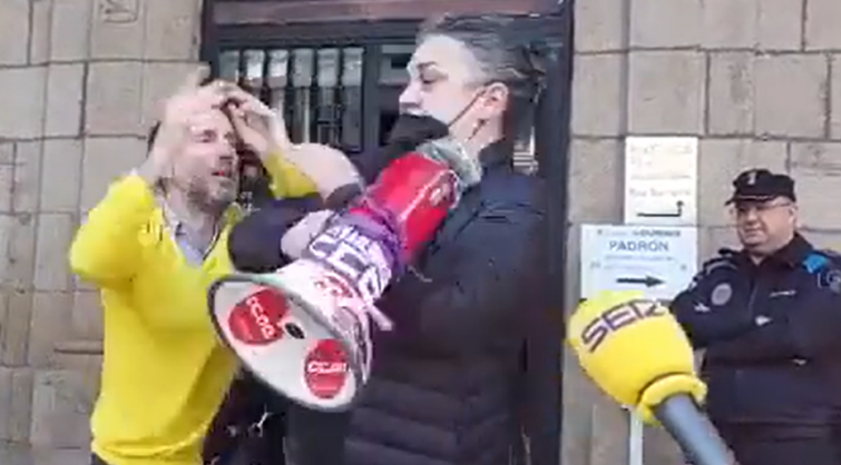 La mujer agredida por el alcalde de Ourense Jácome pide no tomárselo a broma para que no vuelva pasar