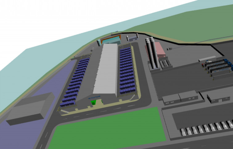 La planta de hidrógeno verde en As Pontes, declarado primer proyecto industrial estratégico de Galicia