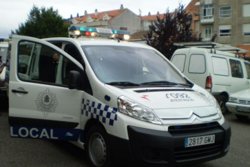 Vehículo de la Policía Local de Vigo en una imagen de archivo