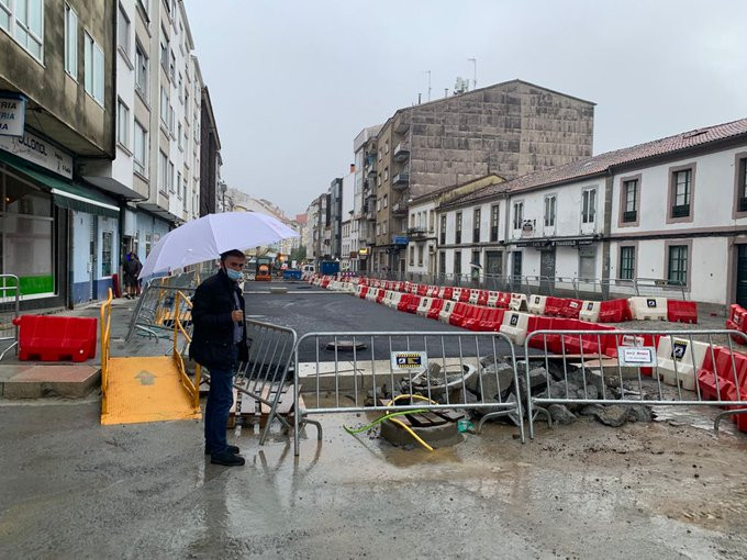 ​La polémica obra de Concheiros corta su cinta inaugural con muchos meses de retraso y todavía sin buses