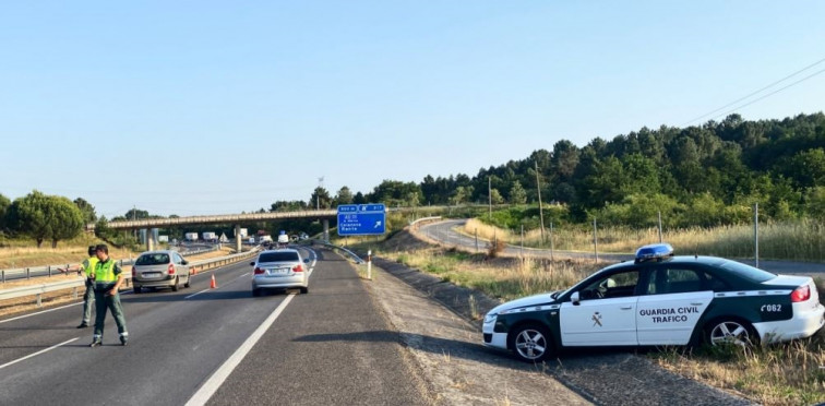 Tráfico pilla a 236 kilómetros hora a un conductor que volvía del Rallye de Ourense