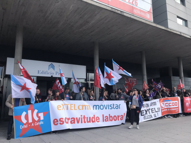 Teleoperadores de Abai A Coruña dejan de rastrear la covid y convocan una huelga que afecta a firmas como Movistar