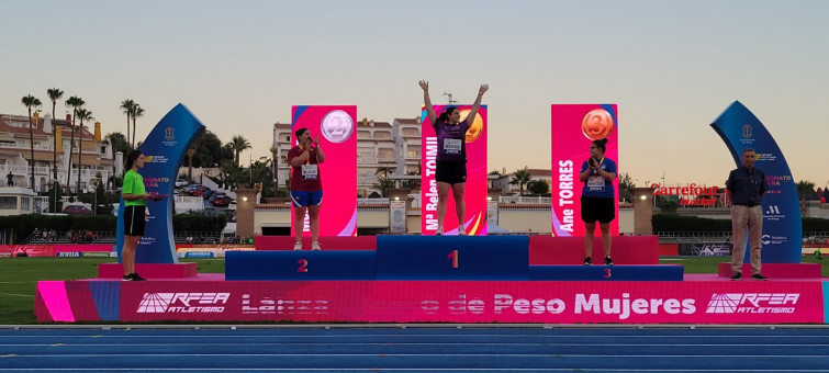 Toimil revalida su liderazgo por tercera vez y Adrián Ben logra la plata en el Campeonato nacional de Atletismo