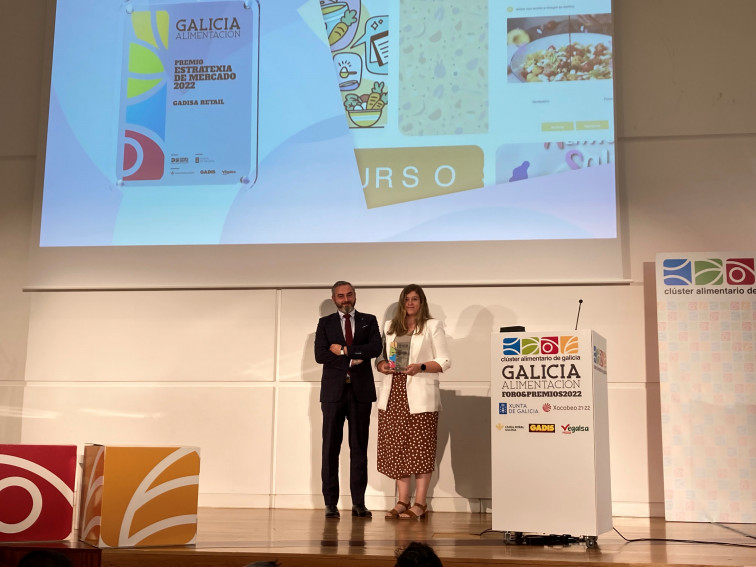 El Clúster Alimentario de Galicia premia a Gadis por su compromiso para fomentar un estilo de vida saludable