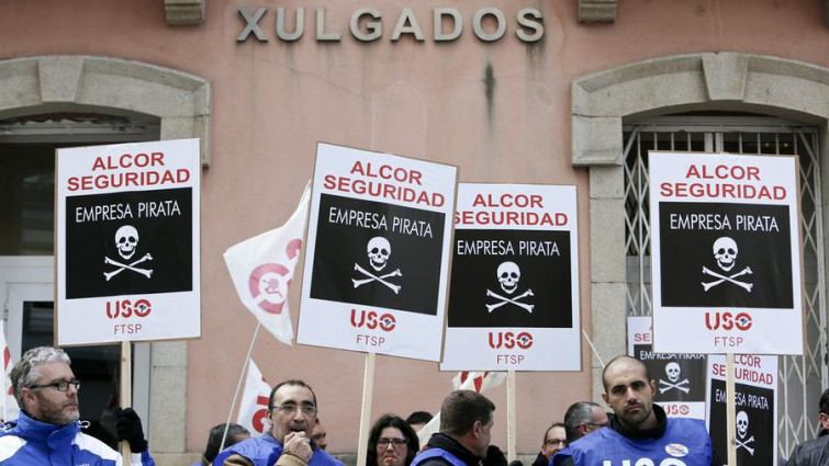 FTSP-USO celebra la condena a Alcor Seguridad, pero advierte que sigue “incumpliendo el convenio”: “No es el final”