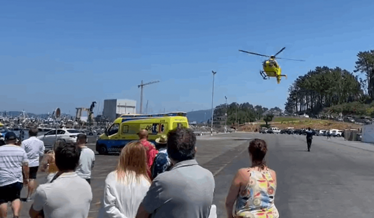 Turista muere al chocar su lancha contra una batea en A Illa de Arousa (Pontevedra)