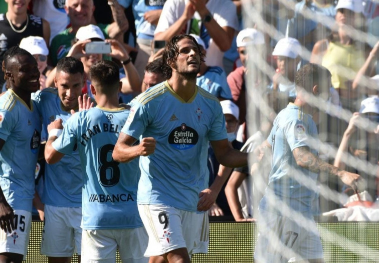 Un penalti lleva al Celta al empate en Balaídos