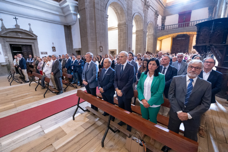 Monforte homenajea a la impulsora del Camino de Inverno Aida Menéndez