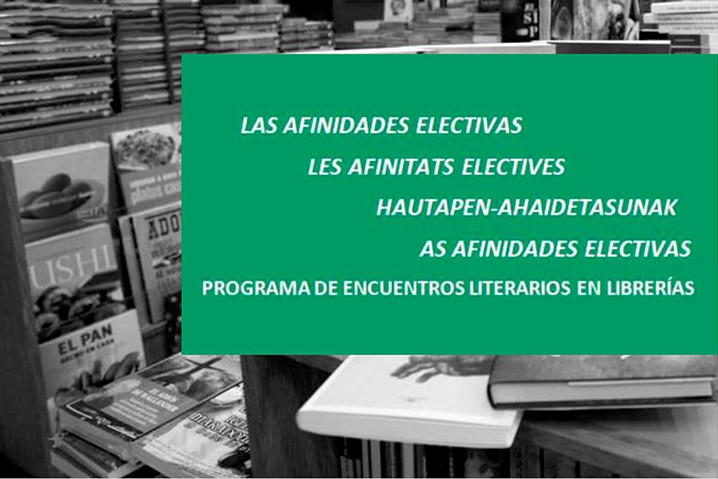 Siete librerías gallegas acogen en septiembre y octubre encuentros entre escritores del programa 'Afinidades electivas'