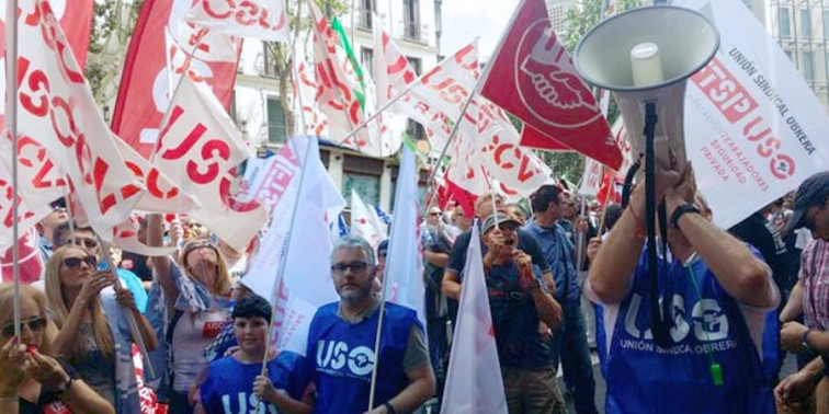 Sindicatos llaman a 100.000 vigilantes a una manifestación multitudinaria el 23 de septiembre