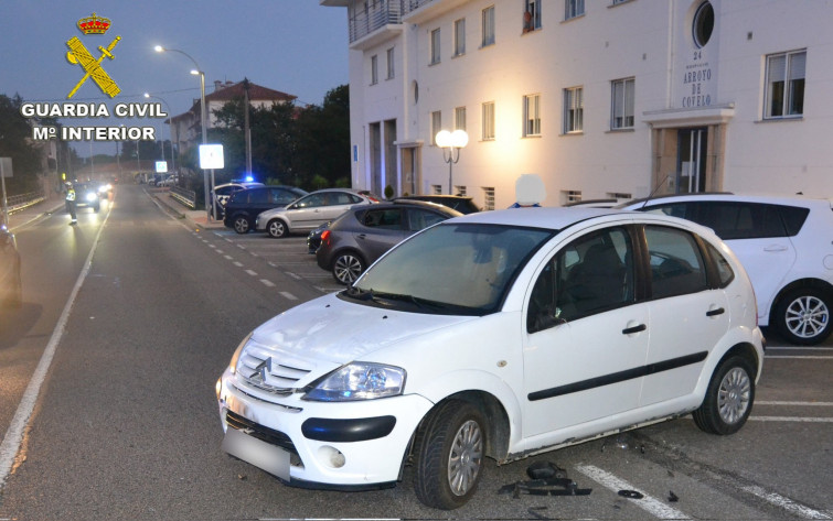 Accidente mortal en Poio: fallece un motorista, vecino de O Grove de 52 años, al chocar contra un turismo