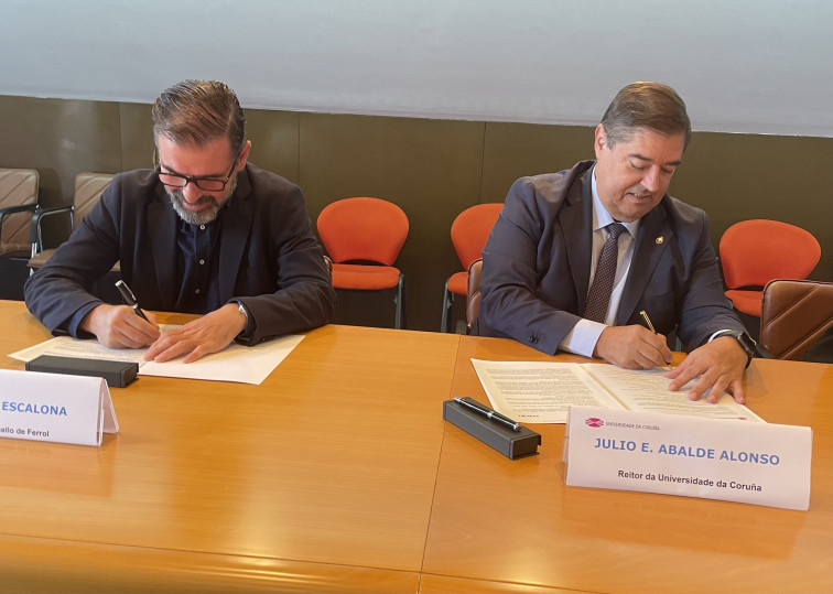 Alumnos de la UDC contra la decisión del rector y de la Xunta para fusionar los grados de Ingeniería de Caminos