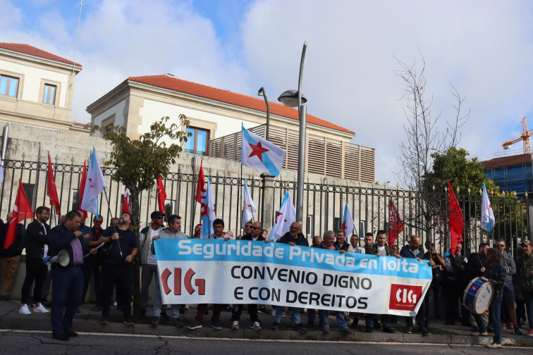 La CIG vuelve a convocar a los trabajadores de la Seguridad Privada a una nueva “marcha por la dignidad”