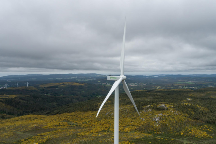 El TSXG paraliza cautelarmente la ejecución de un parque eólico de Greenalia en Santa Comba y Coristanco