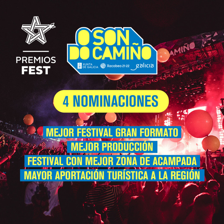 4 nominaciones para O Son do Camiño en los Premios Fest 2022