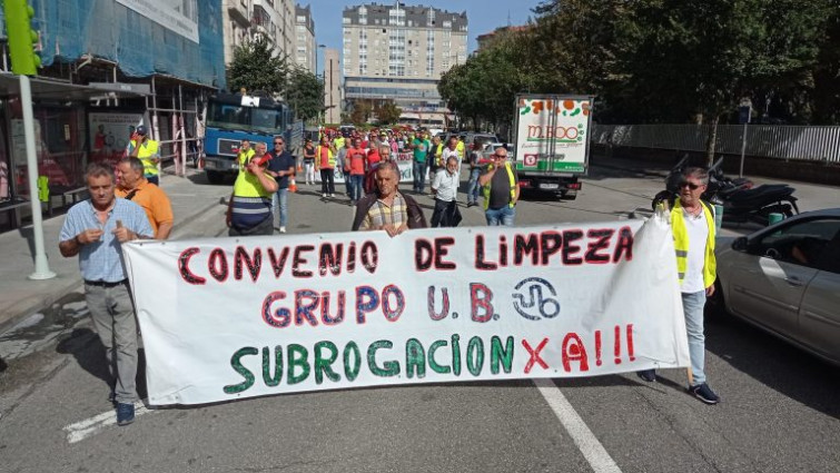 Subcontrata de limpieza de Stellantis Vigo insiste en cambiar a sus trabajadores al convenio de transporte de mercancía