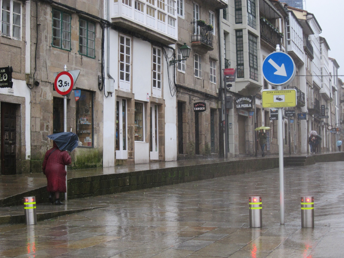 Archivo - Temporal Galicia, viento, lluvia, mal tiempo